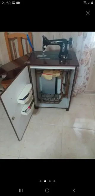 Máquina de coser antigua Sigma