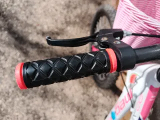 Bicicleta Infantil Megamo 20 Rosa y Blanca