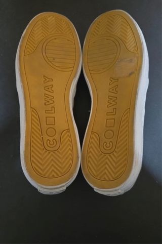 Zapatillas Coolway Beige y Burdeos Talla 42