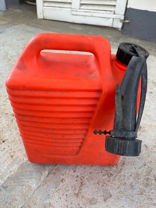 Garrafa de plastico gasolina o otros liquidos