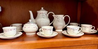 Juego de café San Claudio porcelana