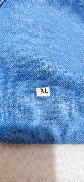 Gandoura hombre azul