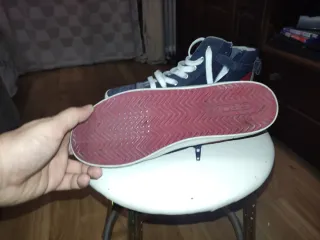 Botines Geox Azul/Rojo