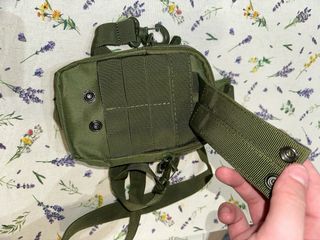 Riñonera Táctica Militar Verde