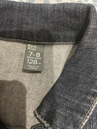 Chaqueta vaquera infantil