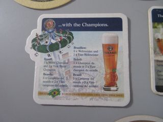 9 Sottobicchieri Birra Paulaner Vintage