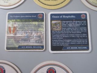 9 Sottobicchieri Birra Paulaner Vintage