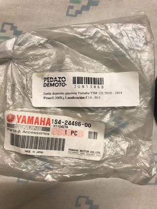 Junta bomba de Gasolina Yamaha YBR 125 (2010-2014)