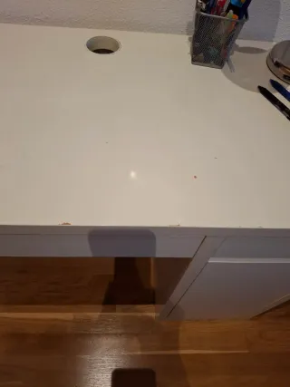 Escritorio juvenil blanco