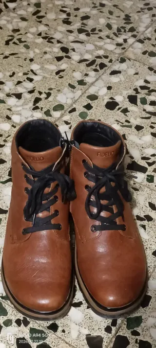 Botín Fidelio Piel Marrón