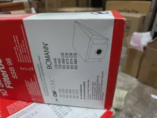 10 Bolsas Aspiradora SSB 98 Clatronic/Bomann