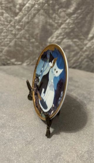 Piattino decorativo con gatti