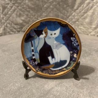 Piattino decorativo con gatti