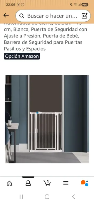 Puerta de seguridad / Barrera Bettacare Advanced C