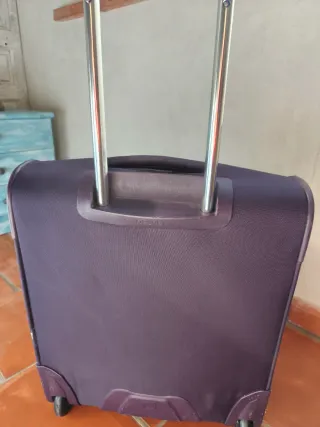 Maleta Delsey Morada Rígida