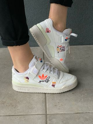 Adidas Forum Bold Rosa e Branco