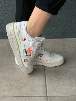 Adidas Forum Bold Rosa e Branco