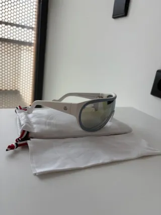 Gafas de Sol Moncler Blancas y Azules
