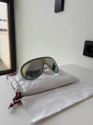 Gafas de Sol Moncler Blancas y Azules