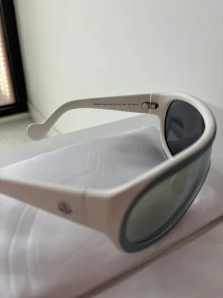Gafas de Sol Moncler Blancas y Azules