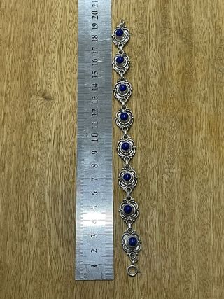 Plata 925 vintage pulsera + anillo