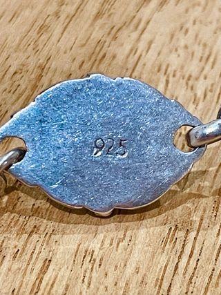 Plata 925 vintage pulsera + anillo