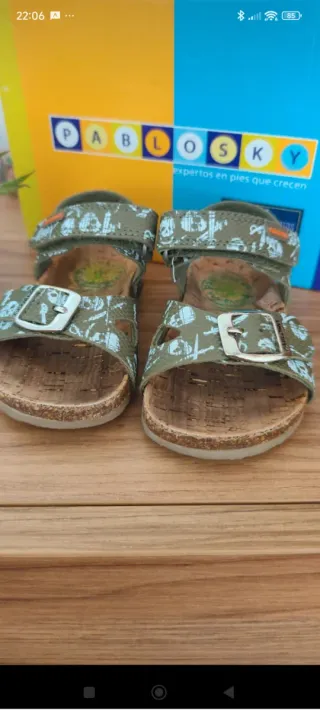 Sandalias Pablosky Talla 24 Calaveras