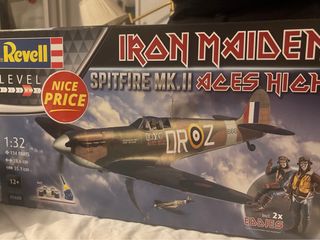 Maqueta Avión Revell Iron Maiden Spitfire Mk.II