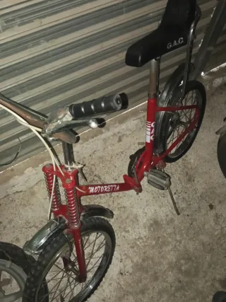 Bici Motoretta GAC Roja