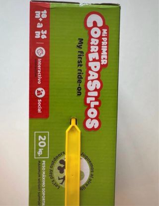 Correpasillos Mi Primer Correpasilos Rojo/Amarillo