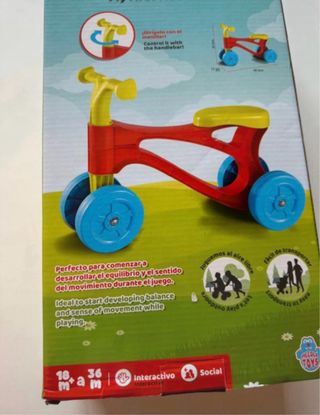 Correpasillos Mi Primer Correpasilos Rojo/Amarillo