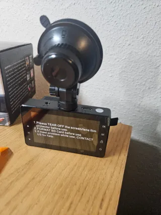 Cámara Dashcam ZHIROAD + Micro SD 32GB