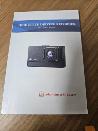Cámara Dashcam ZHIROAD + Micro SD 32GB
