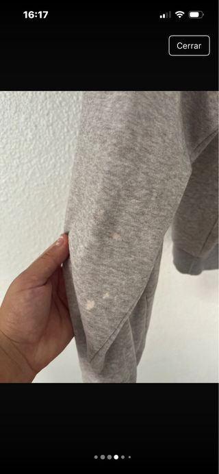 Sudadera Reebok Gris