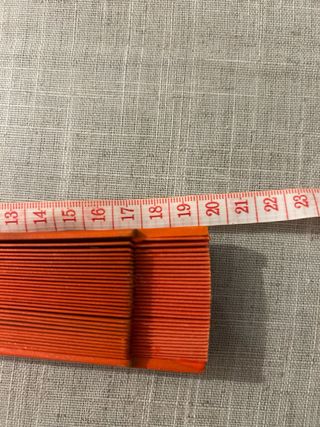 Caja de abanicos multicolor