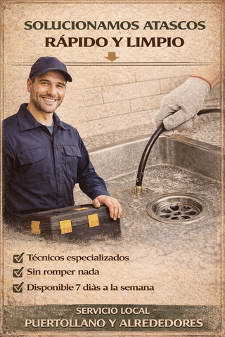 Desatascos de tuberías domiciliario