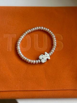 Pulsera Tous Perlas Plata