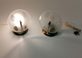 Lampada Art Déco - Abat Jour 50s