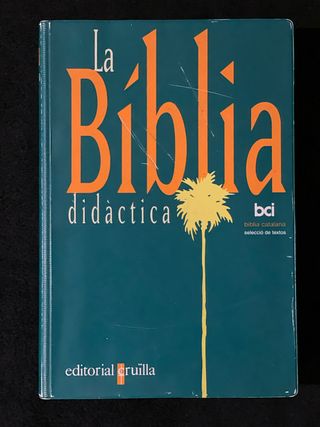 La Bíblia didàctica 978-8482861395