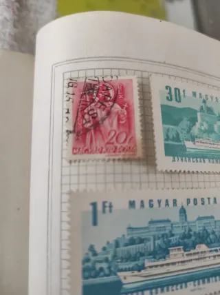 Sellos Hungría y Alemania Tercer Reich