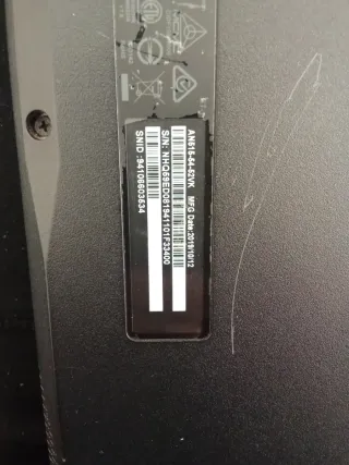 Portátil Acer Negro y Rojo