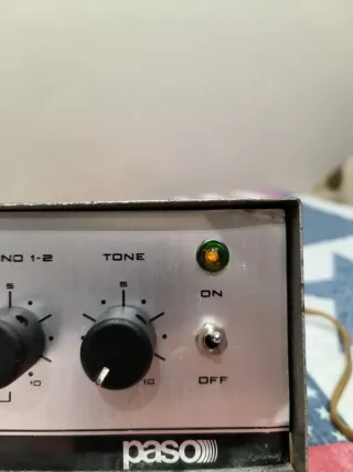 Amplificador transistor Paso T-12