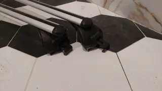 Barras de techo para coche con 2 Llaves