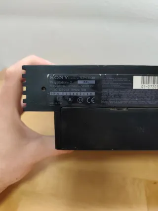 PlayStation 2 Negra con Mando y Tarjeta