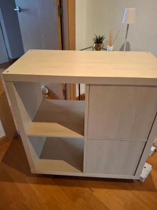 Mueble TV Estantería Madera y Metal