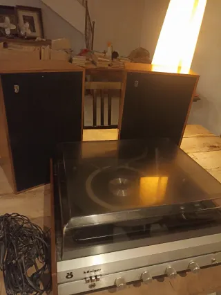 Giradischi Königer e 2 Diffusori