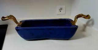 Centro de mesa David Marshall azul