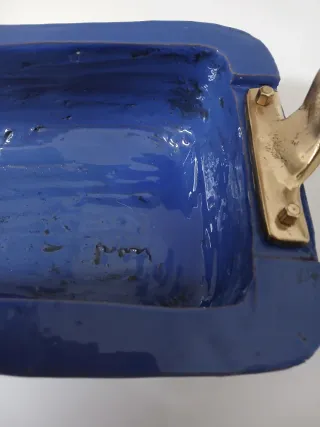 Centro de mesa David Marshall azul