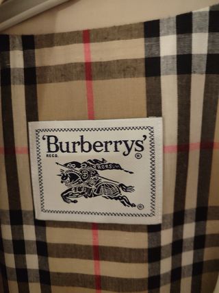 Gabardina Burberrys