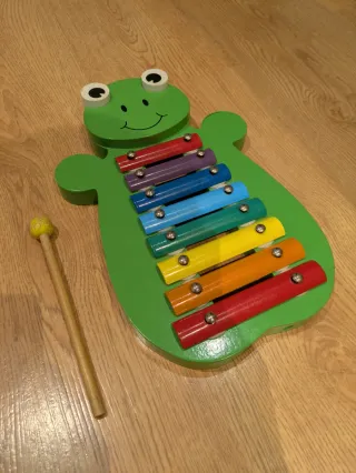 Xilófono rana musical infantil